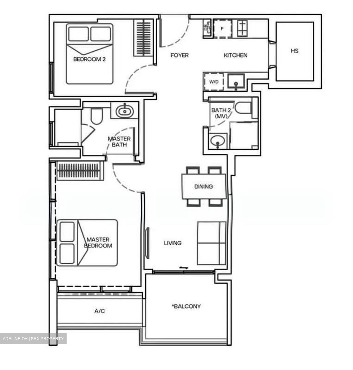 Mori (D14), Apartment #598669061